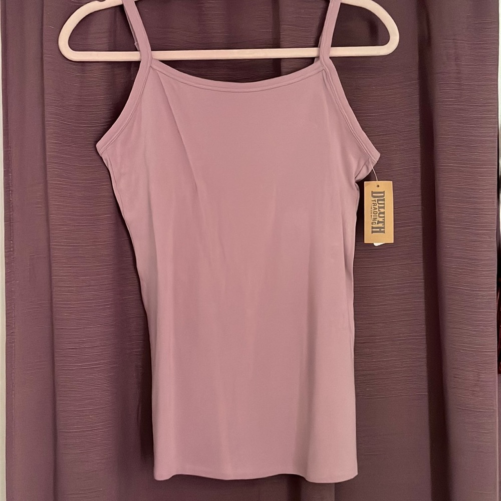 Duluth no yank cami with shelf bra
